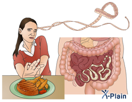 tapeworm causes