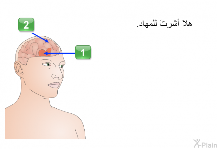 هلا أشرتَ للمهاد.