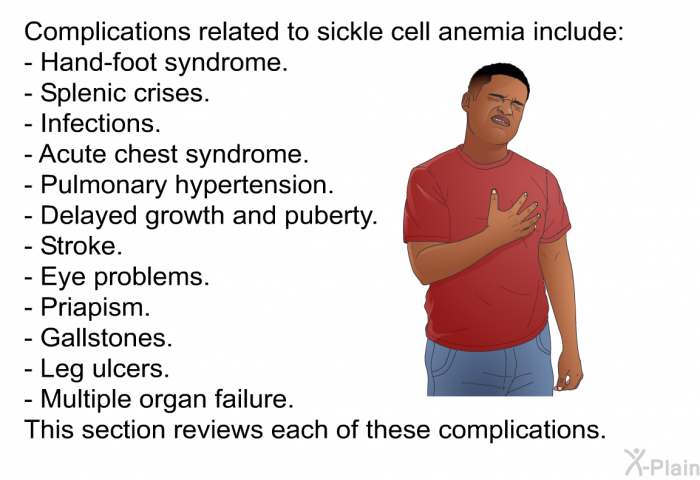 sickle cell anemia hand foot syndrome