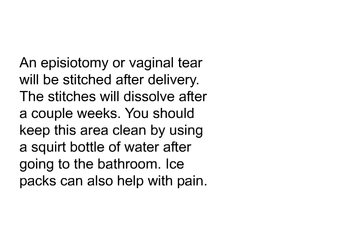  Vaginal Birth Postpartum Care
