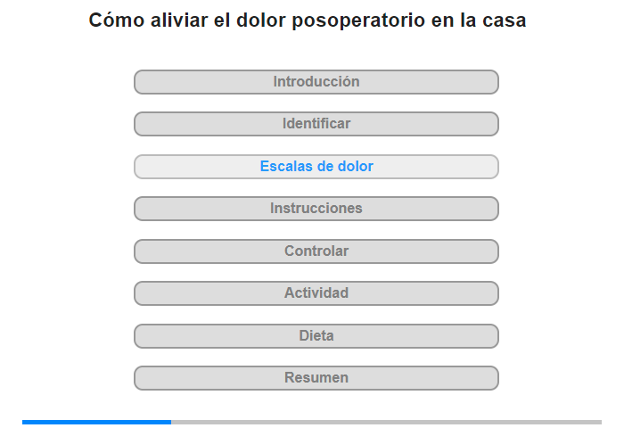 Escalas de dolor