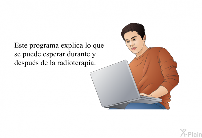 Esta informacin acerca de su salud explica lo que se puede esperar durante y despus de la radioterapia.