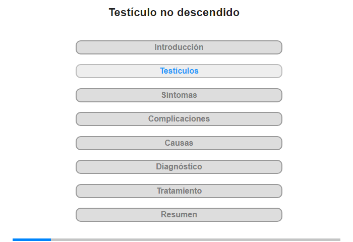 Testculos no descendidos