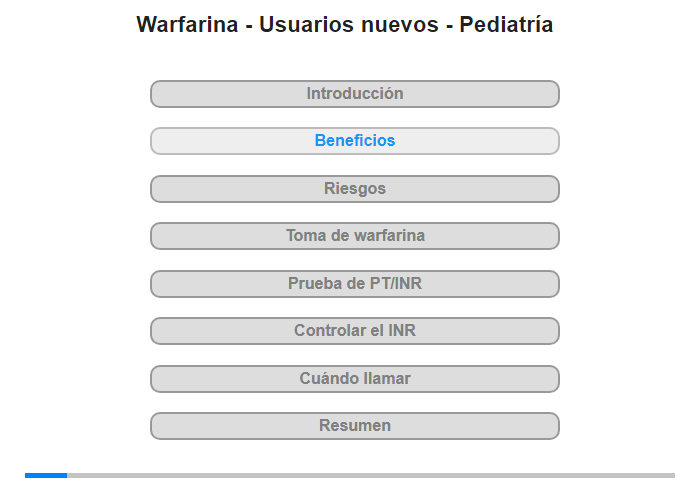 Beneficios de la warfarina